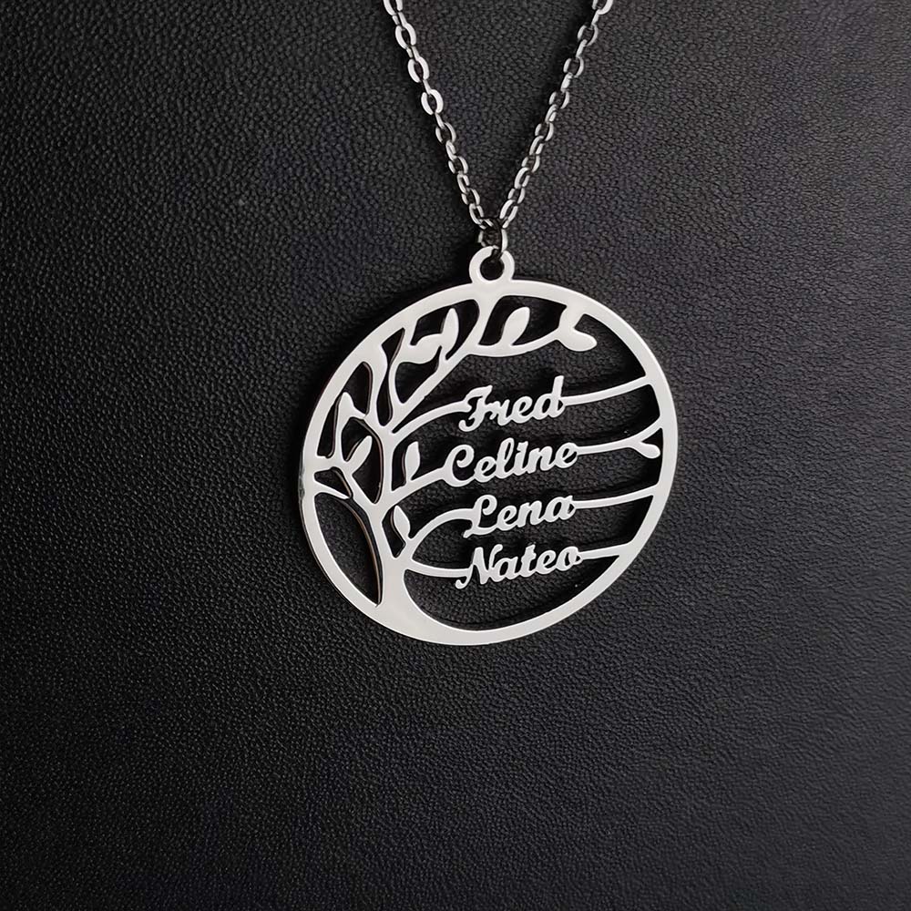 Plant Parent Name - Collar personalizado de árbol de la