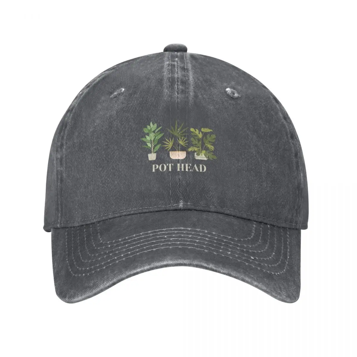 Plant Parent Hat - Gorra de béisbol Pot Head Plant