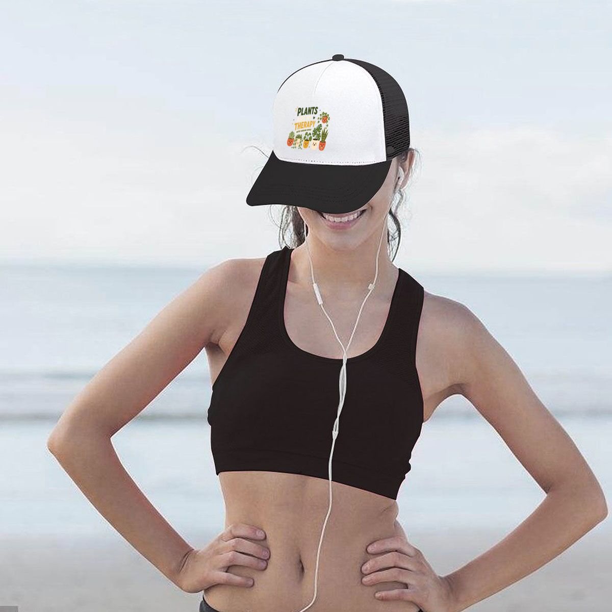 Gorra de béisbol de malla con  - Plant Parent Hat reseña y precio