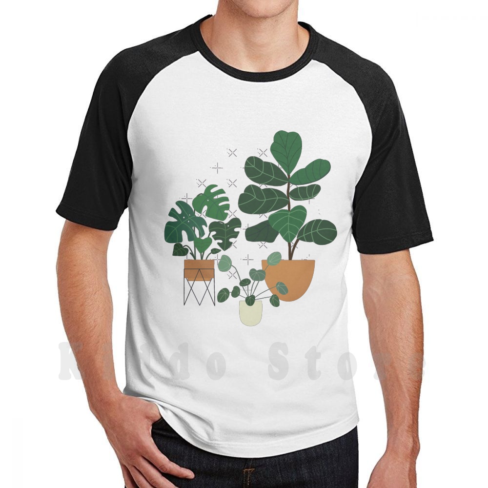 Camiseta de algodón para hombr - Fiddle Leaf Fig reseña y precio