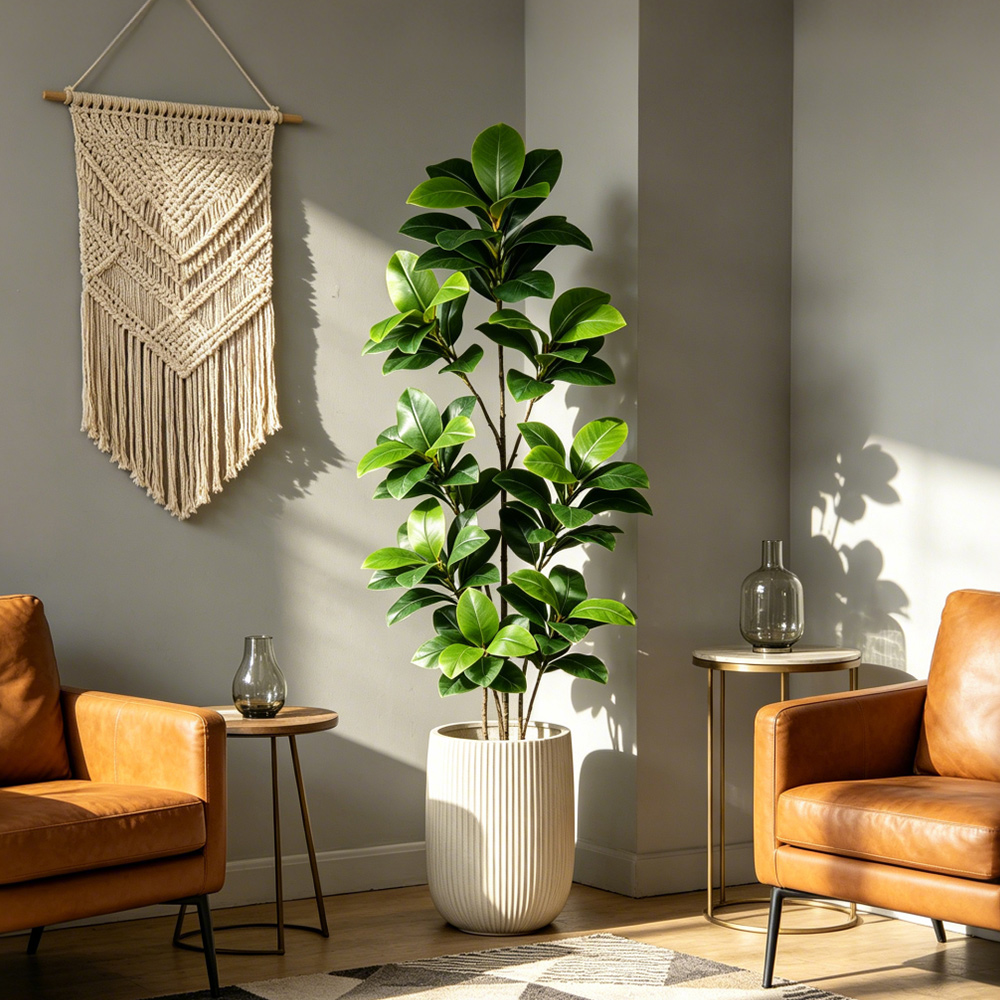 Árbol de Banyan Artificial Gra - Fiddle Leaf Fig reseña y precio